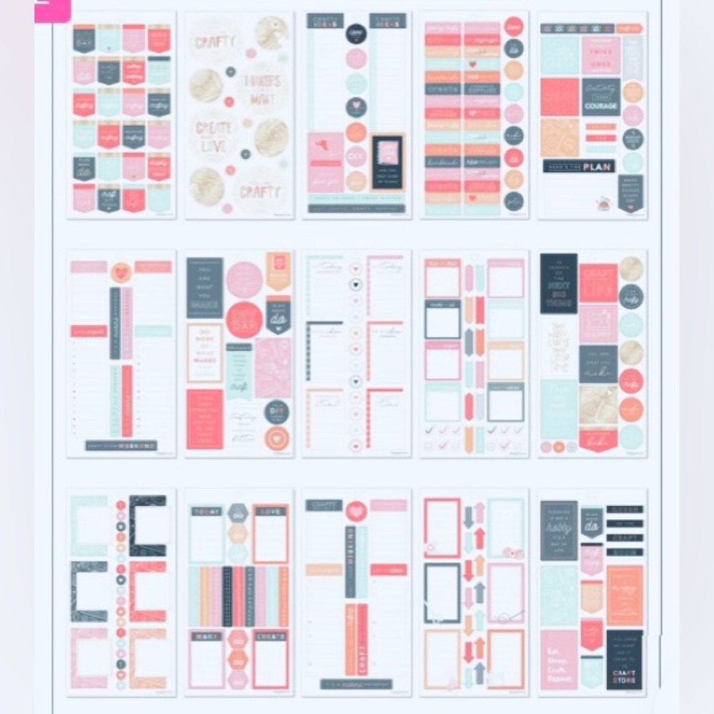 Happy Planner & Stickers Set - NEW! - Picture 13 of 16